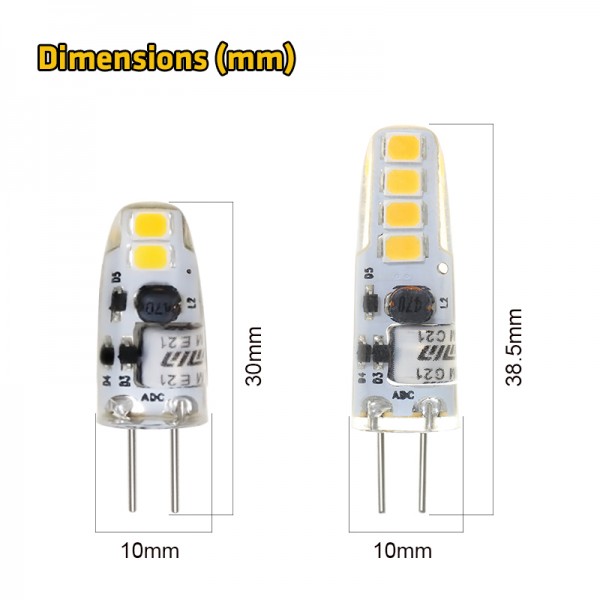 G4 LED Bulb ACDC12V1Watt led Light bulbs 1Pack 6 Pack G4 LED Bulb ACDC12V1Watt led Light bulbs 1Pack 6 Pack