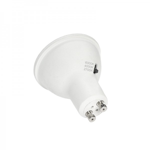 LED 5.5W GU10 DIP Switch 3-Steps CCT Dimming Spotlight