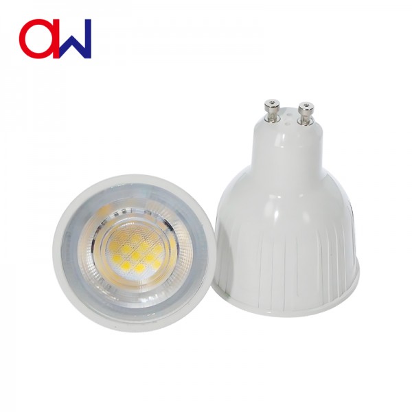 GU10 LED Bulbs No Flicker  AC100-265V  9W  Warm Cold White Aluminum PC SpotLight Bulb for Home Lighting1 Pack 6Pack