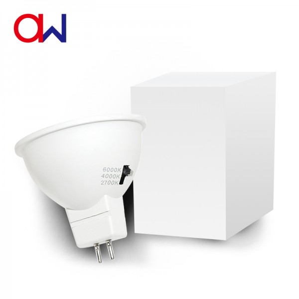 MR16 LED Bulb 5w 12v 3CCT Selectable Switch spotlight  