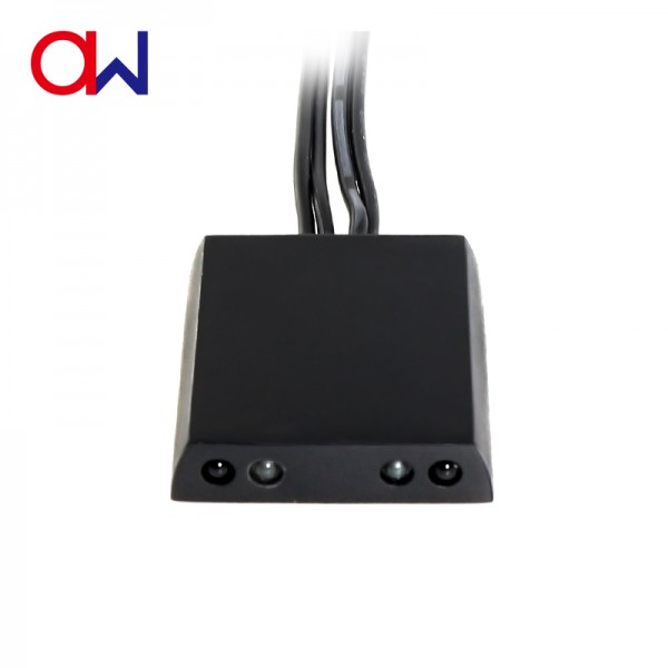 New Plastic Housing Double Door IR Light Switch Input Voltage DC12~24V Led Light IR Sensor For Wardrobe Light Switch