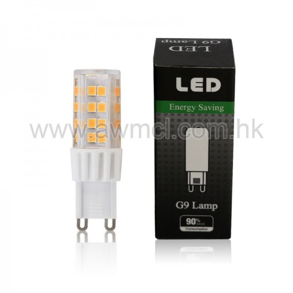 LED Ceramic Bulb G9 5W 51 PCS 2835 SMD AC120V AC230V Light 6Pack