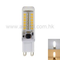 G9 Base LED Bulb 51*SMD2835 Chip  2.3 W AC85-265V Lamp No Flicker 6Pack