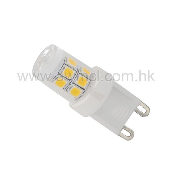 G9 Base LED Bulb Mini Size 15*SMD2835 Chip  2W AC 230V Lamp  6Pack