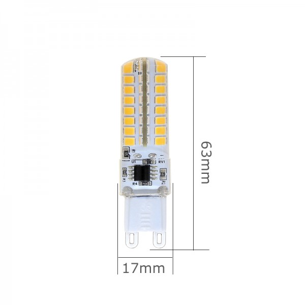 LED Corn Bulb G9 2.8W 2835SMD 64PCS 230V Light flicker free 1Pack 6Pack