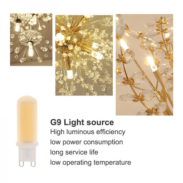 LED G9 Bulb 2.2W AC 230V Epistar COB Chip LED G9 Bulb 2.2W AC 230V Epistar COB Chip
