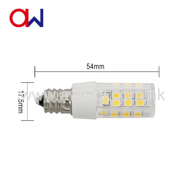 LED Corn Bulb E12 3.5 W 45 PCS SMD  AC 120V ETL  Light