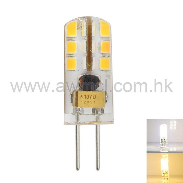 LED Corn Bulb G4 3W 24 PCS 2835 SMD AC DC 12V Light 6Pack