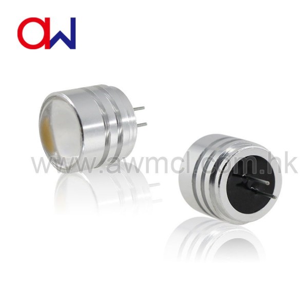 Aluminum LED G4 2W COB DC 12V Light 6Pack