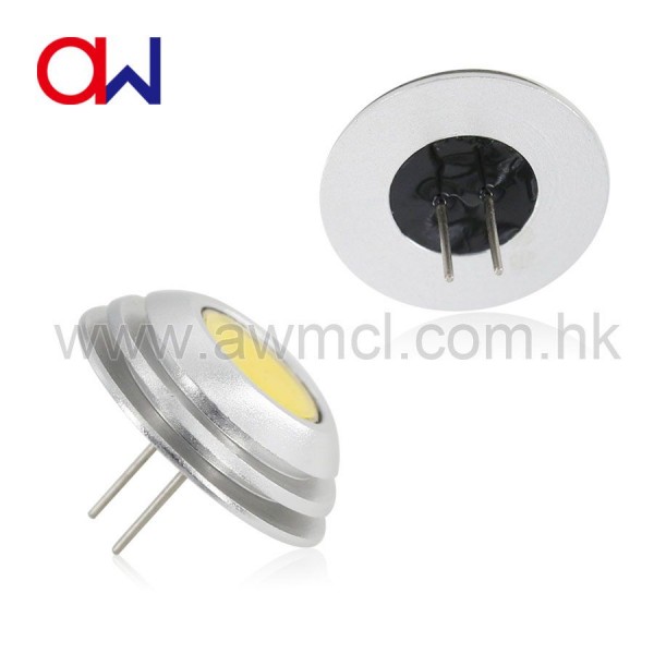 LED G4 Aluminum 2W 1xCOB DC 12V Light 6Pack