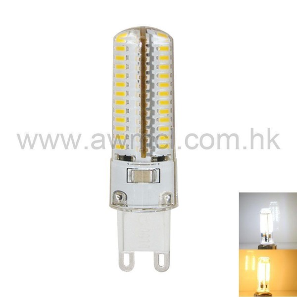 LED Corn Bulb G9 5W 104 PCS 3014 SMD AC230V Light 6Pack