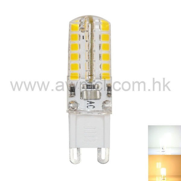 LED Corn Bulb G9 3W 48 PCS 2835 SMD AC120V or AC230V Light 6Pack