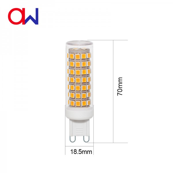 G9 Base LED Bulb 88*SMD2835 Chip 6W AC 120V or 230V 1Pack 6Pack G9 Base LED Bulb 88*SMD2835 Chip 6W AC 120V or 230V 1Pack 6Pack