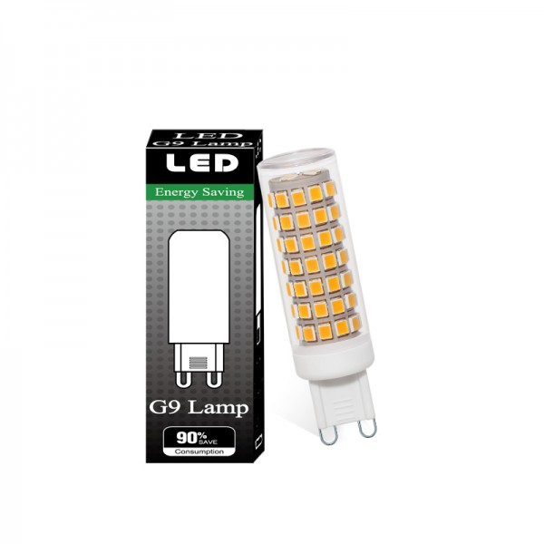 G9 Base LED Bulb 88*SMD2835 Chip 6W AC 120V or 230V 1Pack 6Pack G9 Base LED Bulb 88*SMD2835 Chip 6W AC 120V or 230V 1Pack 6Pack