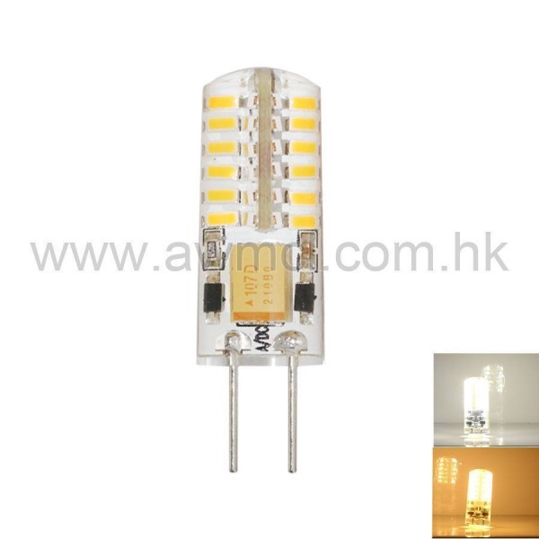 LED Bulb GY6.35 3W 48 PCS 3014 SMD AC DC 12V Light 6Pack