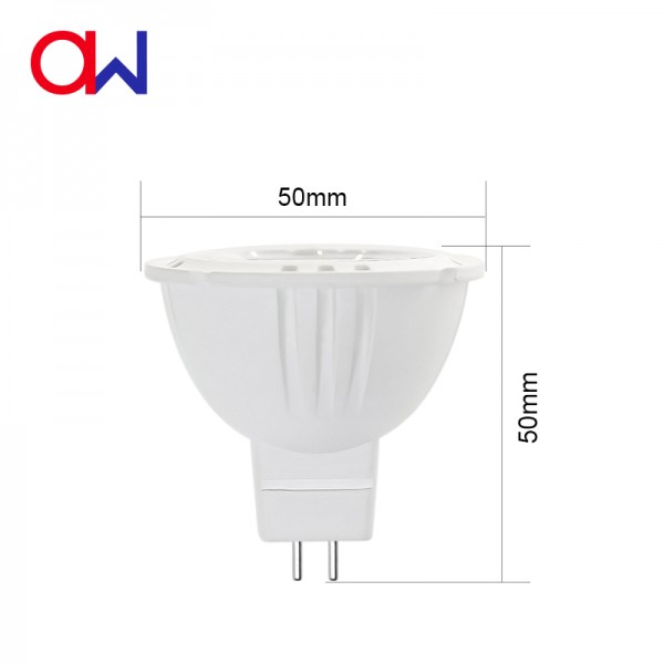 M16 LED Bulb Spotlight Aluminum PC 5W Downlight Indoor Lighting 1 Pack 6Pack