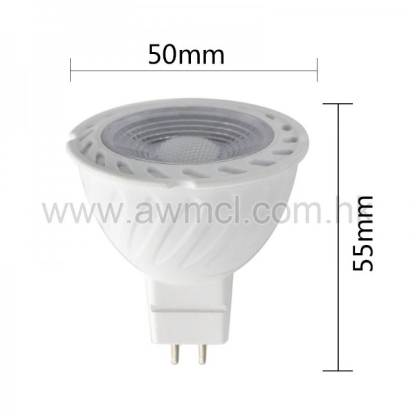 SMD LED Bulb MR16 7W AC120V/AC230 Light  6Pack