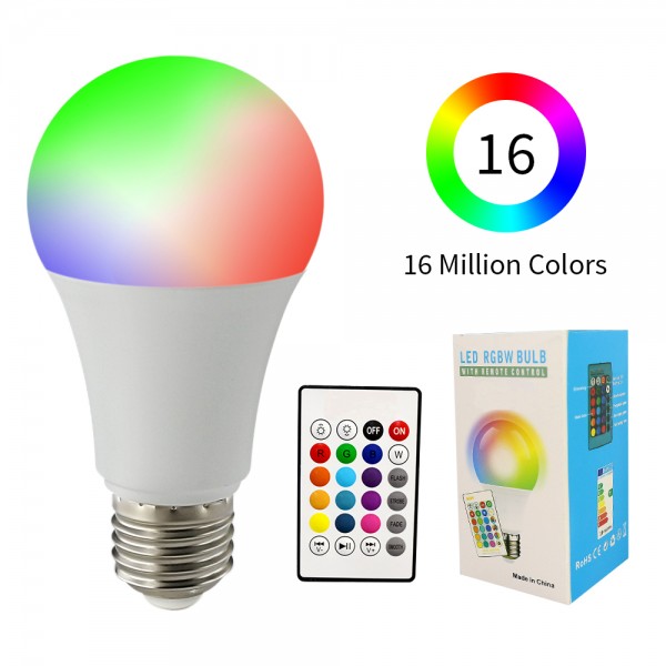 12W 110V remote control smart bulb B22/E26/E27 RGB memory function smart bulb 6 Pack 12W 110V remote control smart bulb B22/E26/E27 RGB memory function smart bulb 6 Pack